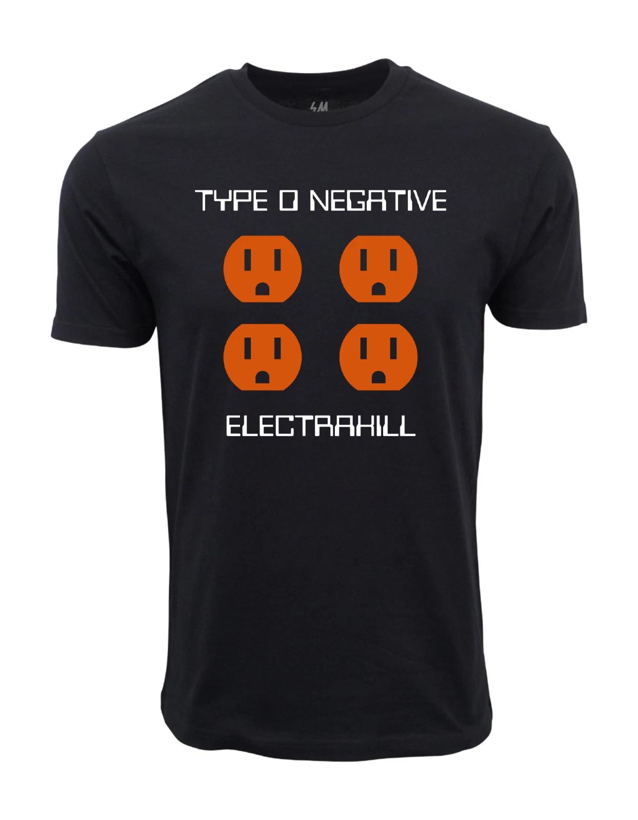 Unisex Adult Casual Graphic Type O Negative Ekectrahill Graphic T s... M