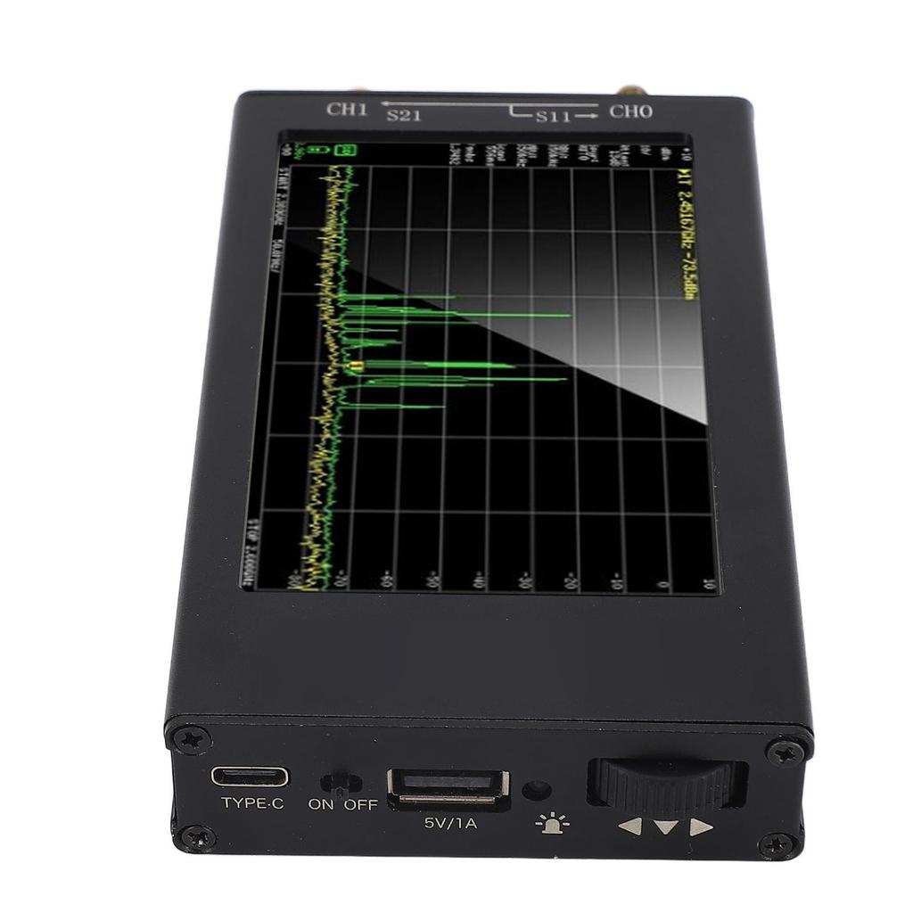 Vector Network Analyzer 50KHz‑1.5GHz Handheld Tiny for Frequency with IPS LCD Touch Screen