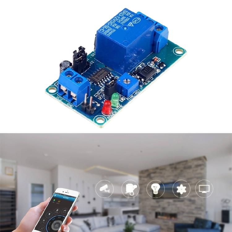 User Friendly 12V Time Delay Relays Board Easy Installation 8 Presets Intervals For Home Automation