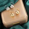 Gifts Fashion Jewelry Big Round Ball Women Ear Buckle Dangle Earrings Drop Earrings Earrings