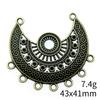 Gifts For Women Jewelry Findings & Components Curved Necklace Connector Accessories Parts Women's Bags Accessories