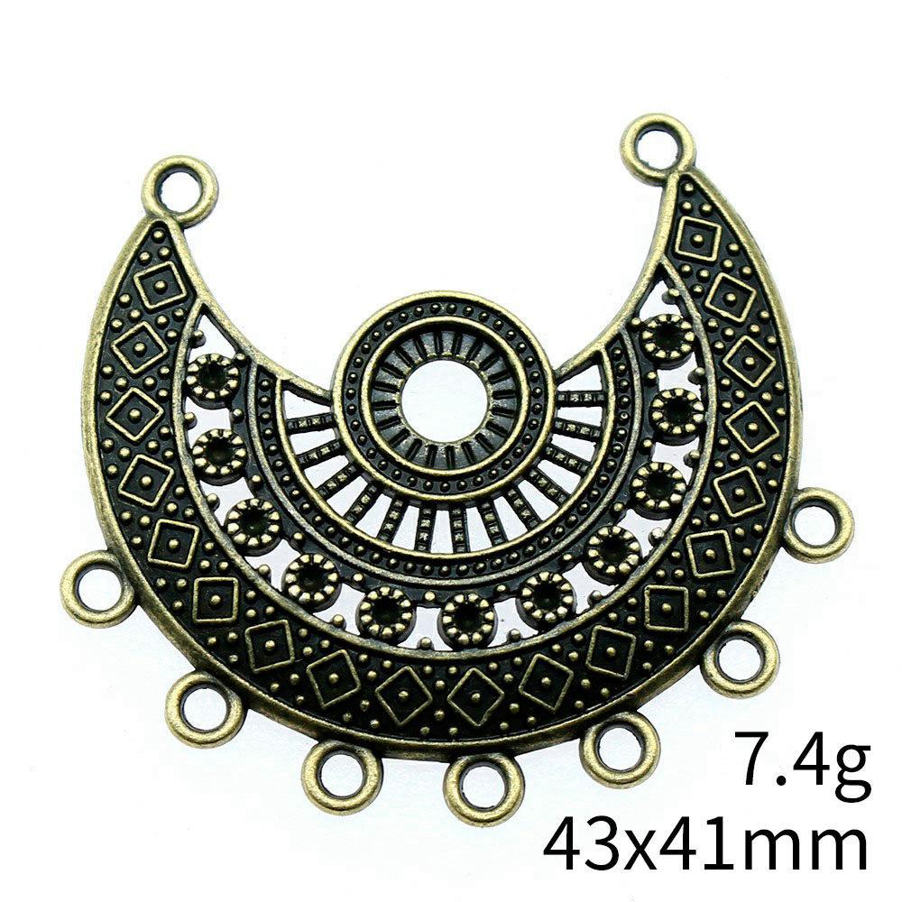Gifts For Women Jewelry Findings & Components Curved Necklace Connector Accessories Parts Women's Bags Accessories