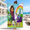 Rainbow Friends Dollhouse Beach Towel, Microfiber Beach Towel, Perfect For Pool, Beach, Travel, Home Decor Beach Party Fan gifts