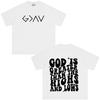 God Is Greater Jesus Fashion Graphics TShirt Unisex Unisex Hiphop Tshirt Summer Shortsleeved Casual Cotton Oversized Tshirts