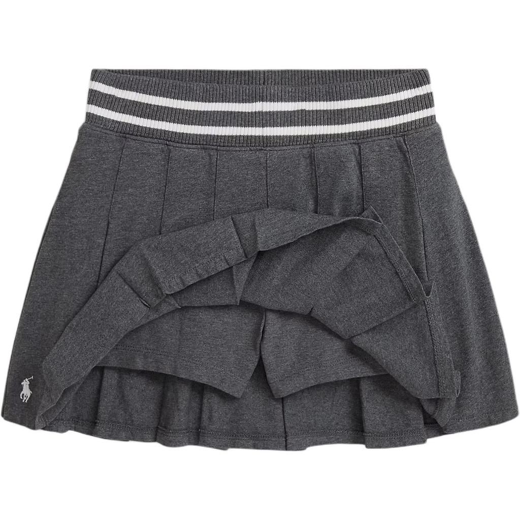 Polo Ralph Lauren Pleated Cotton Knit Mini Skirt Kids Skirts 313979023-002