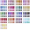 4 Bottles Shinning Filling Flash Glitter Powder UV Epoxy Resin Pigment Dust Manicure DIY Fingers Beauty Nail Art Sequins