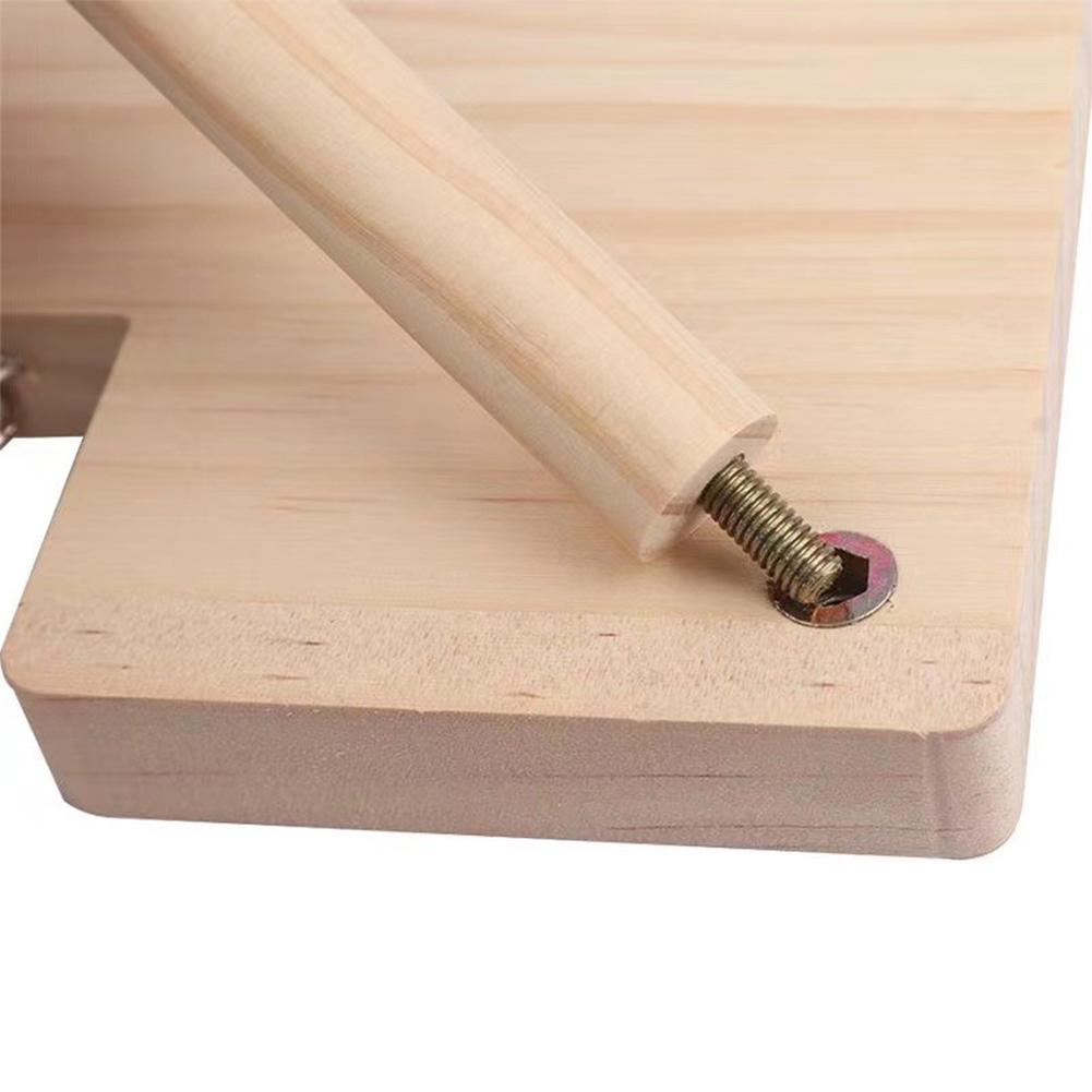 Pine Wood Hamster Ladder Platform Climbing Toy House Cage Accessories for Small Pets Hamster Mice Pet Supplies