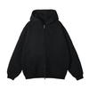 Full Zip Up Hoodie Sweatshirt with Drawstring Hood and Kangaroo Pockets for Men and Women Unisex Comfortable Fit Casual Outerwear for Everyday Wear
