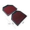 High Flow Air Filter Fits for BMW M4 3.0L L6 Gas M2 Coupe 3.0L V6 Gas M3 3.0L L6 Gas M6 Gran Coupe 4.4L V8 Gas M5 4.4L V8 Gas
