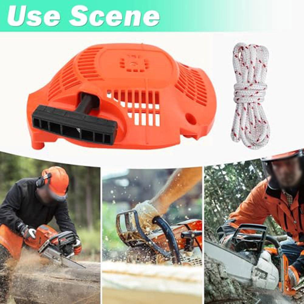 Lawn Mower Pull Start Recoil Starter Assembly For 450 Chainsaws Replace 544071602 Pull Start Recoil Starter Lawn Mower Part