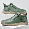 36-43 Women's Casual Leather Shoes Large Size Women's Driving Car Shoes Breathable Handmade Casual Shoes
