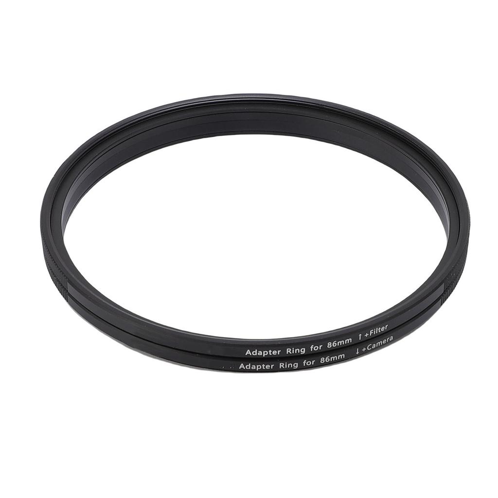 Camera Filter Adapter Ring 86mm to 86mm Lens Conversion Ring Convert Thread to Magnetic Absorption Installation