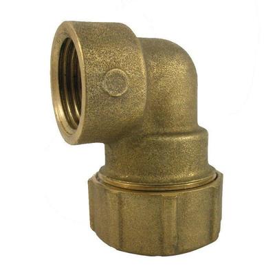 32mm Brass PE Fitting, 90° Threaded Elbow for Drinking Water – Easy Installation and Optimal Durability