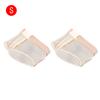 1 Pair Foot Thong Toe   Pad Ballet Dance Forefoot Half Protective Shoes (S)