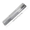 Universal Gas Grilling Heat Plate Shield Replacement Adjustable Stainless Steel Burners Cover Even Heat Distribution