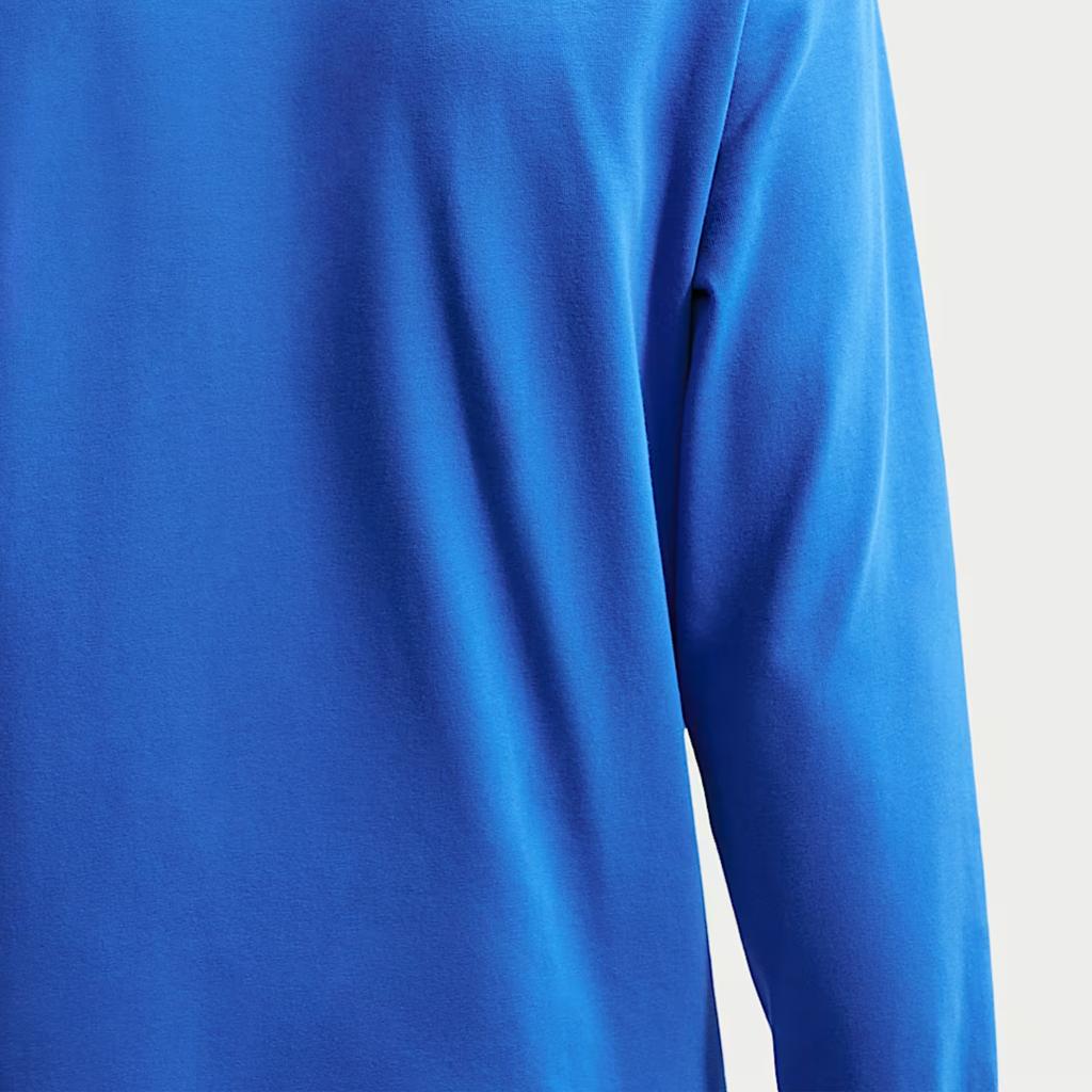 Nike Solid Color Long Sleeve Crew Neck Pullover T-Shirt Men tops IO1984-438