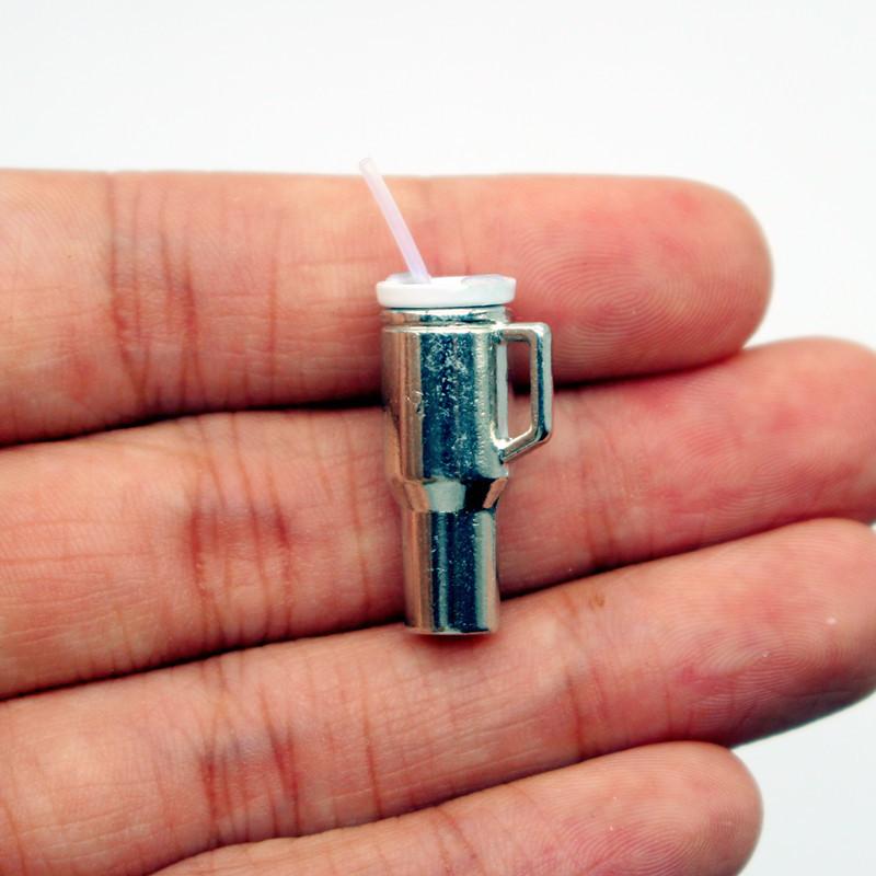 1 шт. Миниатюрная кукольная мебель, миниатюрная бутылка для воды, миниатюрная термокружка, миниатюрная чашка для DIY, украшения для игровой сцены