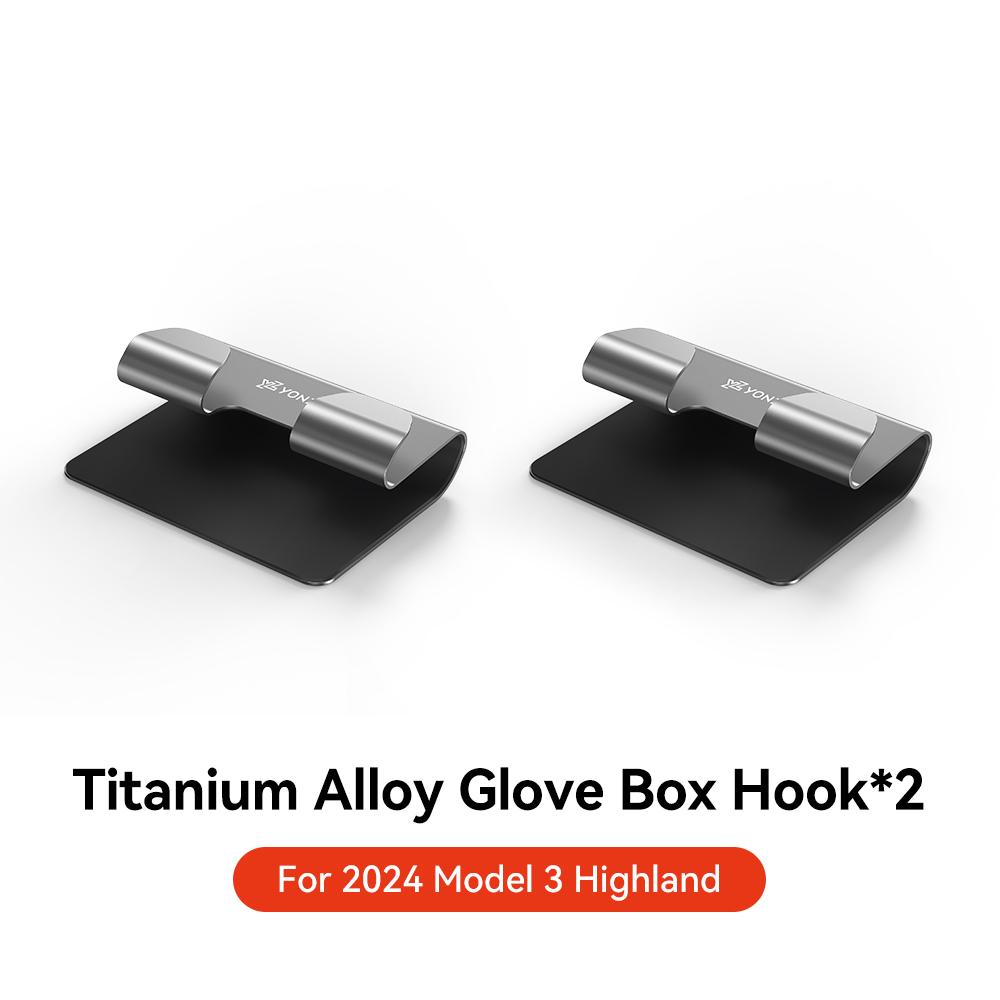 YZ Glove Box Hook for Tesla Model 3 Highland 2025 Model Y Multifunctional Storage Hanger  Interior Modification Accessories