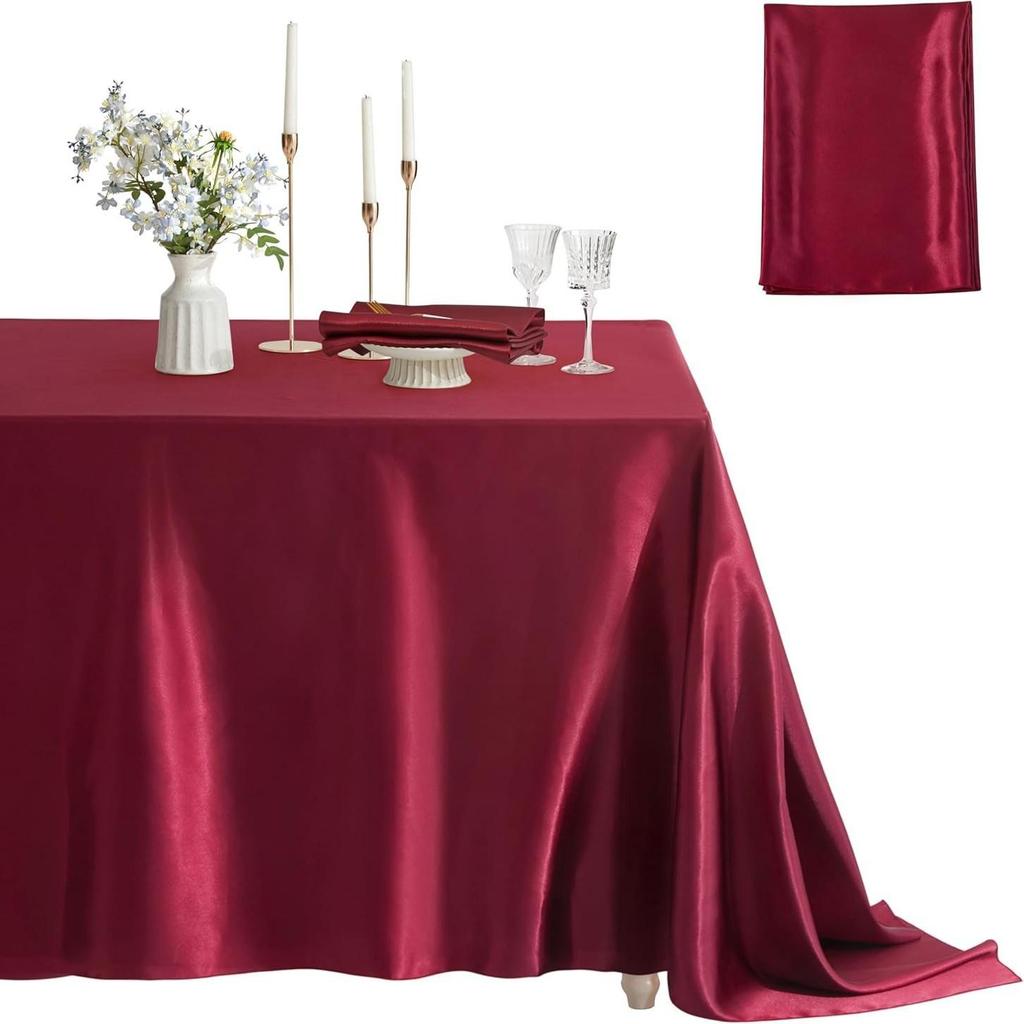 Satin Silk Table Runner for Parties, Events, and Weddings