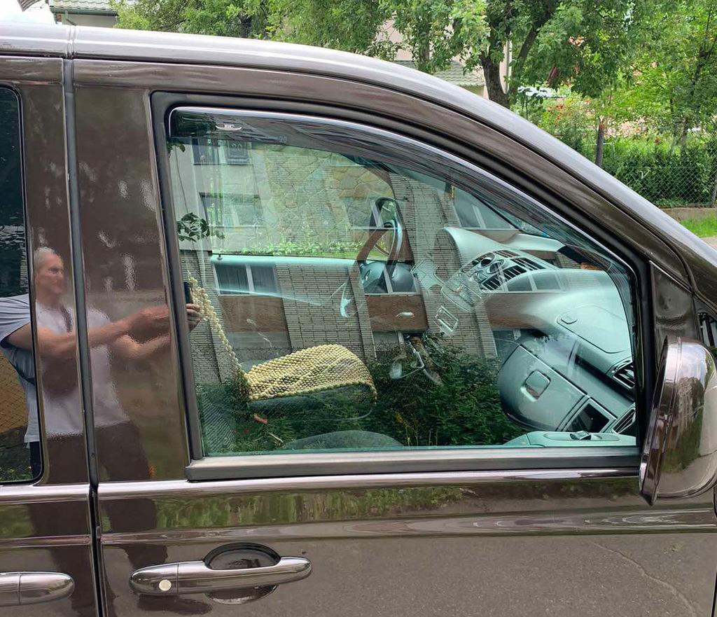 Wtykowe owiewki (2 szt., HIC) Dla mercedesa Viano 2004-2014