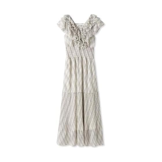 [Sneider] Sustaina Print Pleated Dress SWFO242151 Women s