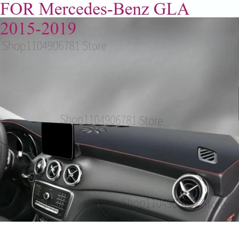 Car Dash Mat Dashmat Dashboard Mat Cover Sun Shade Dash Board Cover Carpet Accessories FOR Mercedes-Benz GLA 2015-