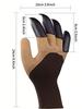 1Pair- Gardening Gloves with Claws Digging Planting Protective Latex Gloves Durable Waterproof Prick-proof Permeable Home Labor