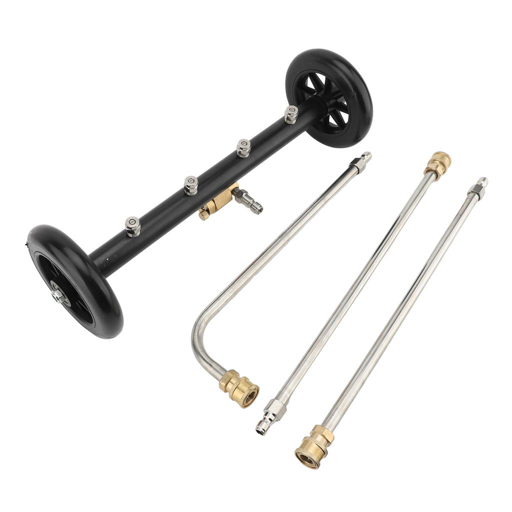 Doppelfunktions-Unterbodenreiniger Oberflächenreiniger für Hochdruckreiniger Unterboden Autowäsche Wasser