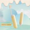 Original Travel Folding Toothbrush Soft Bristle Head Comfortable Compact Mini Simple Small Ice Cream Folding Toothbrush