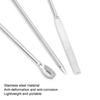 3 Pcs Portable Nail Art Stirring Rod Professional Nail Art Spatula  Salon & Home DIY Use