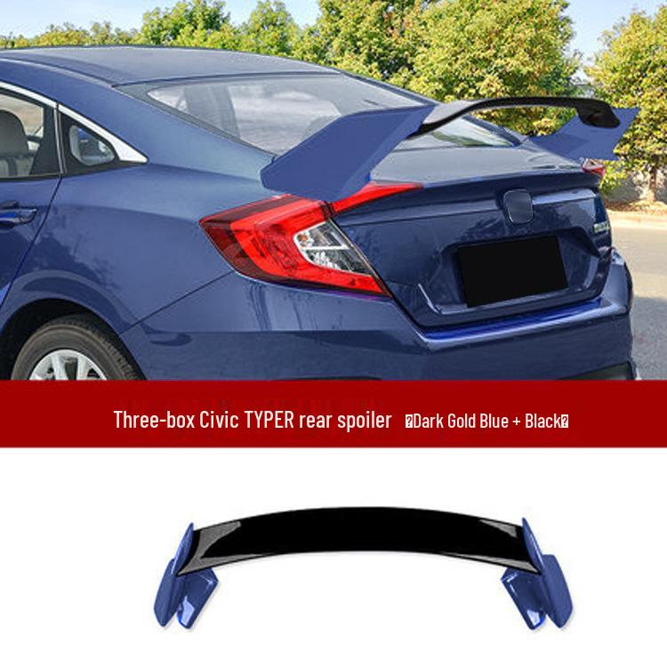 16-19 Generation Civic Type-R Rear Spoiler & Wind Deflector Roof Kit