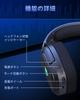 Gaming Headset Connection Wireless Headphones Low Latency 50mm Drivers Low Latency PS5 Headset 40H Rotating Function with Rotating Fit Compatible with