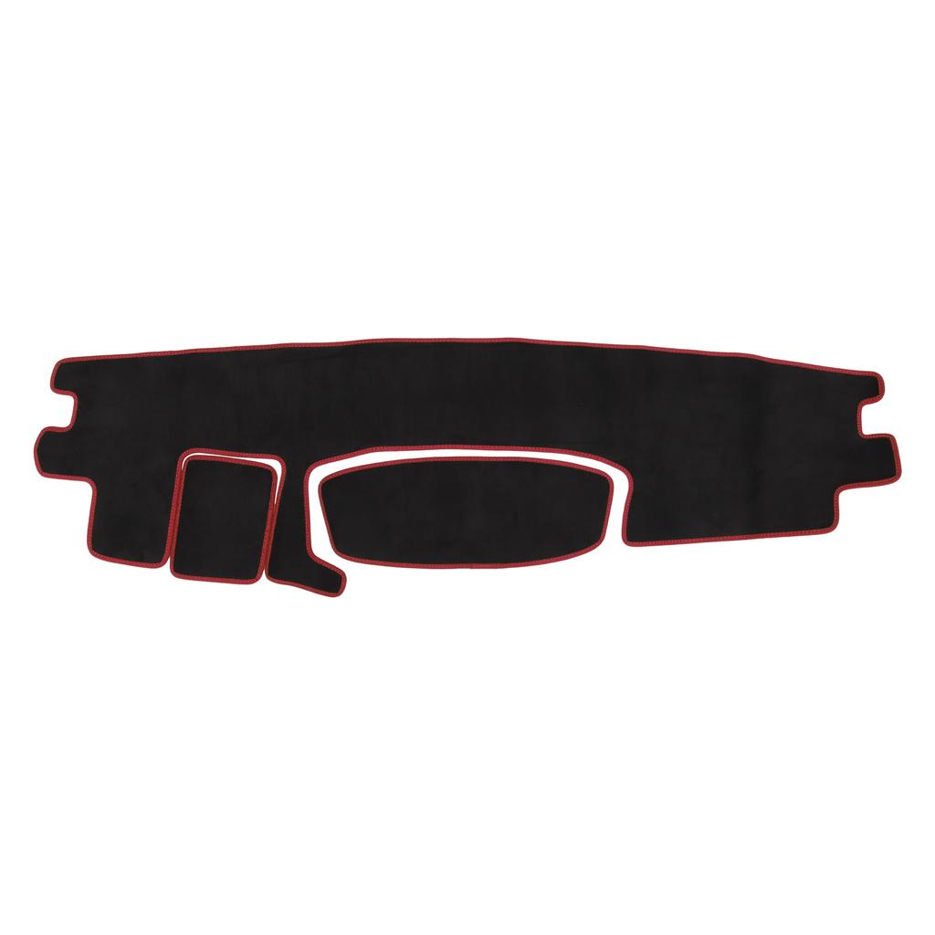 HEROFFIX Dashboard Mat for Toyota Tank and Roomy Black with Red Suede Protective Interior Dashboard Sun Customizable Interior Accessories M900A/M910A