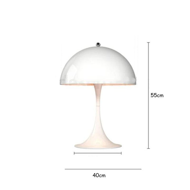 Creative Mushroom Bordlampe Soverom Nattbordslamper Moderne Minimalistisk Home Decor Skrivebordslampe Kontorstudie Leselysarmatur