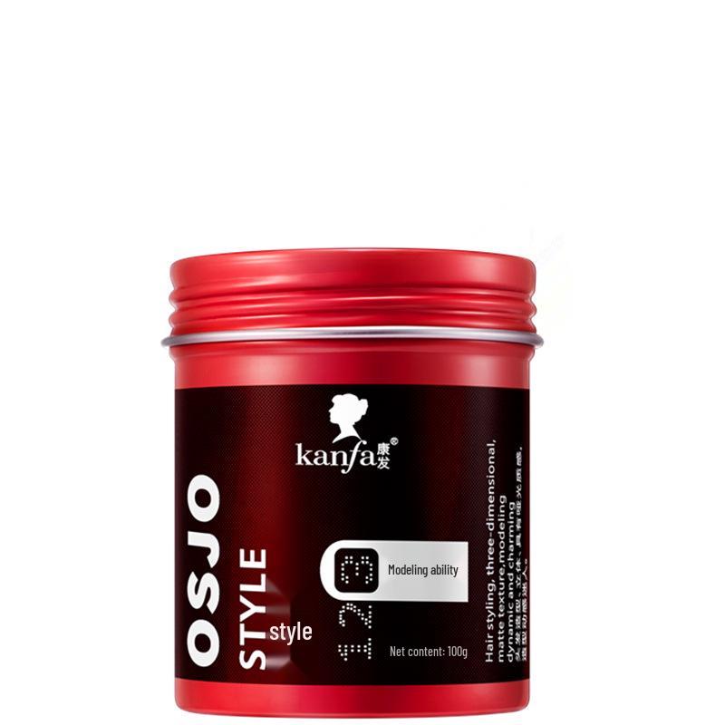 Lightly Scented Matte Hair Wax and Hairspray for Men and Women - Fluffy and Slicked-Back Styles