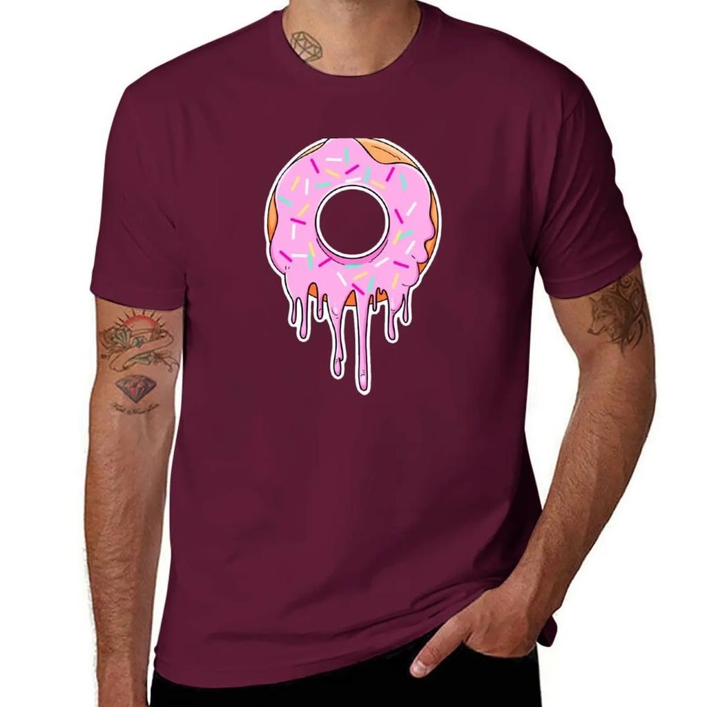 Dripping Hole T-Shirt Cheap Stuff Cute Tops Blacks Men T Shirt