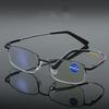 Titanium Alloy Men Women's Reading Glasses Vintage Business Anti Blue Light Far Sight Eyewear Finished Presbyopia Eyeglasses