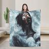 S-Sleep T-Token Blanket Quality Super Warm  Throw Blanket Autumn Children Outdoor Fluffy Bedspread