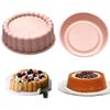 Creative Round Cake Mold Heat Resistant Cake Baking Mold Silicone Cake Mold  Pastry Utensil