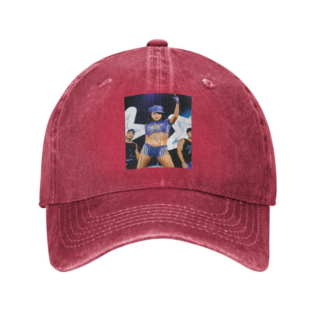 Singer Emilia Mernes Cover Emilia Mp3 Denim Cap Casual Baseball Caps Adjustable Hat Summer Unisex Baseball Hats