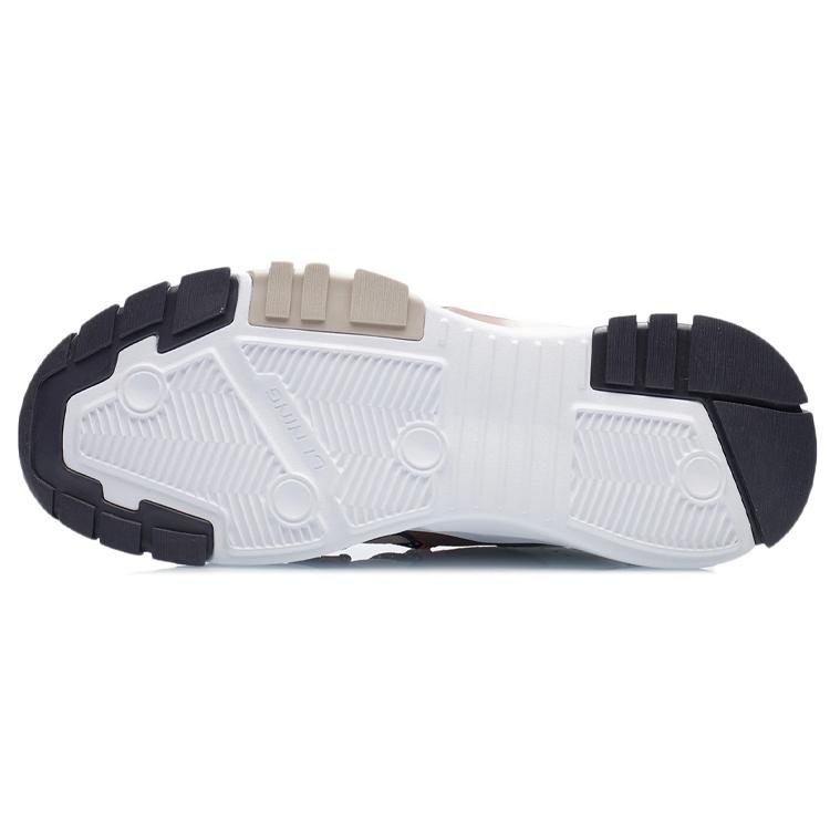 Li Ning Reverse Fantasy Comfortable And Trendy Cushioning Slip Resistant Sports Casual Shoes Men's Oat Gray AGLR183-2