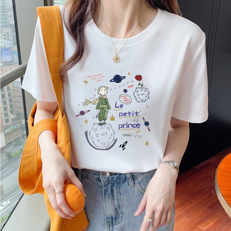 VEZFAA Damenmode Casual Sommer Frühling Kurzarm O-Ausschnitt Blusen & Hemden