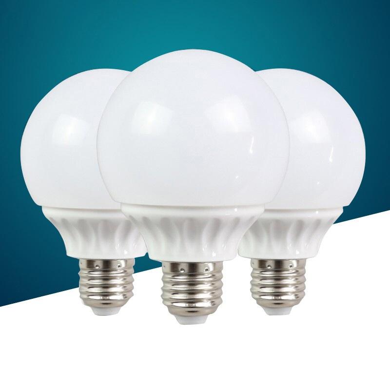Led Bulb G60 G80 G95 E27 Screw Led Bulb High Brightness 5W 7W 12W Global Light 85-265V Ball Light For Chandelier Pendant Lamp