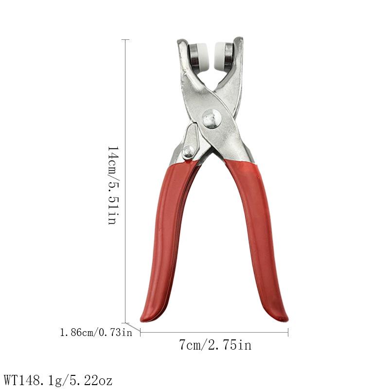 Kit de scule pentru nasturi cu capse: Set Bază Rivet & Perforator pentru Butoni Snap 633/655/831/201