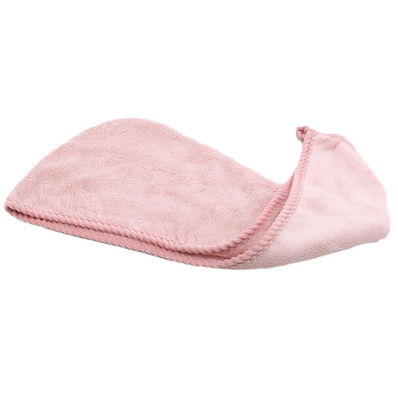 Turban 1Pc Shower Hair Drying Towels Durable Bathroom Solid For Women Hair Drying Cap