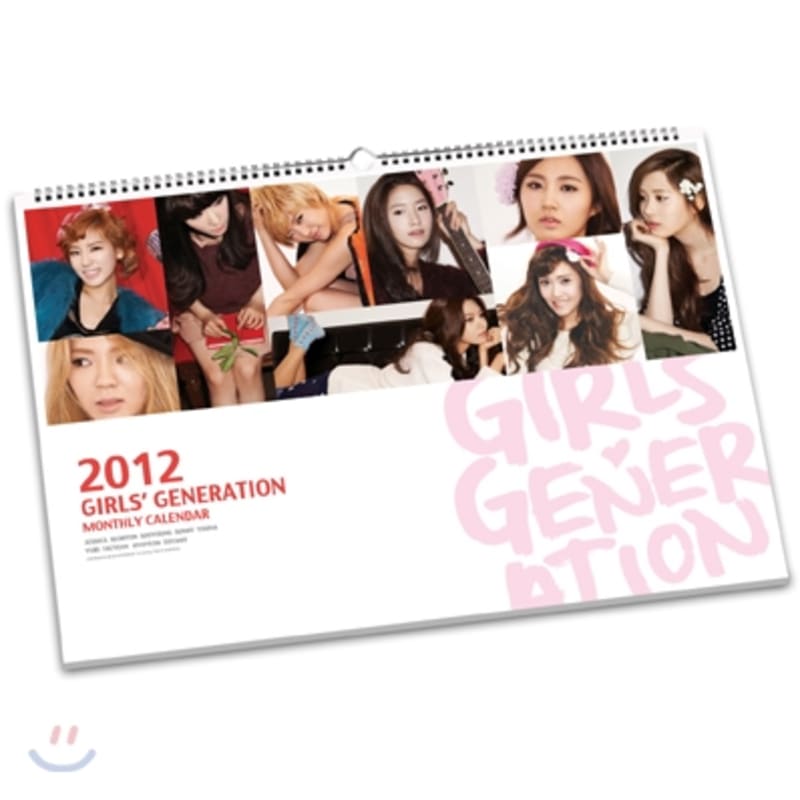 

Girls Generation 2012 Official Calendar (Wall Mount)