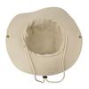 Outdoor Sun Protecting Hat Adjustable Chin Cord Cotton Bucket Hat For Fishing Gardening Travel Unisex