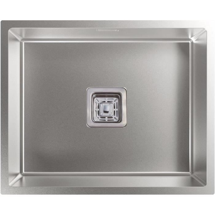 Spüle - CATA - CB 50-40 R10 - Edelstahl - 44x54 cm - 1 Becken - Quadratisch