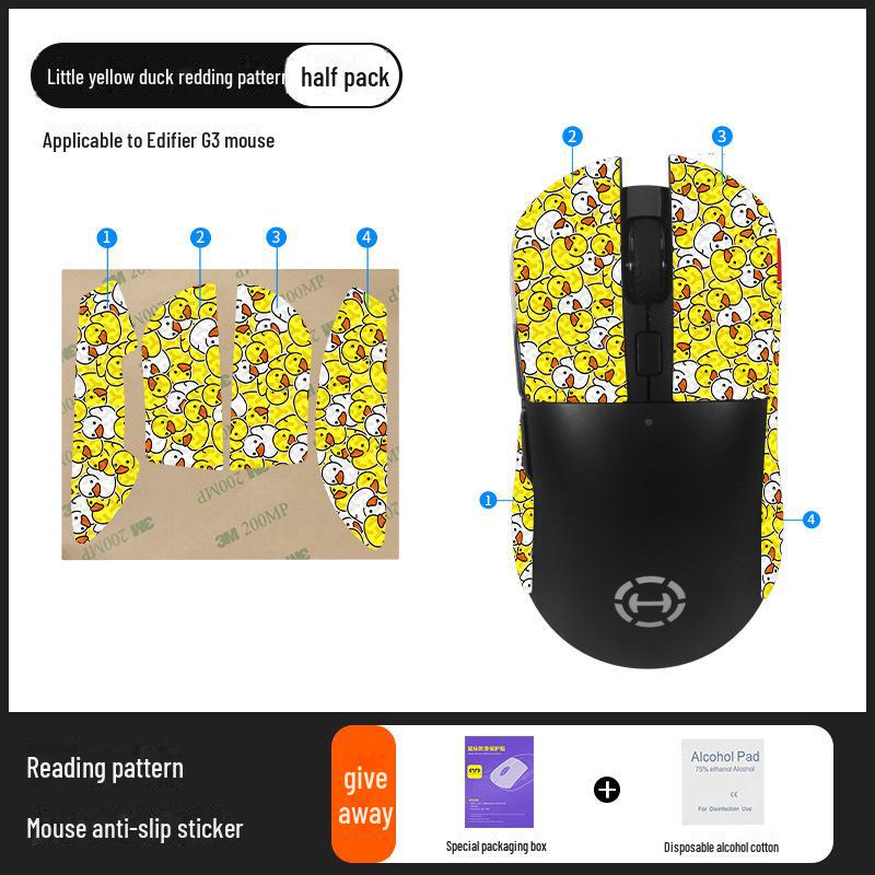 Edifier G3/G3M Anti-Rutsch- und Schweißabsorbierende Mausaufkleber
