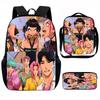 K-Pop Hunter Magic Girls New Children's Backpack DIY Customizable Unisex Student Bag Kindergarten Double Shoulder Cute Cartoon